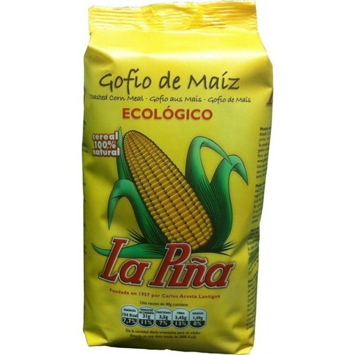 [8411285100477] Gofio De Maiz Ecologico 500 Grs. (La Piña)