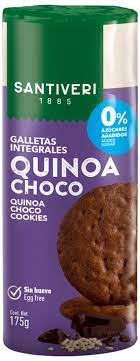 [8412170039292] Galleta Digestive Quinoa Choco Sin azucar 175 Grs. (Santiveri)