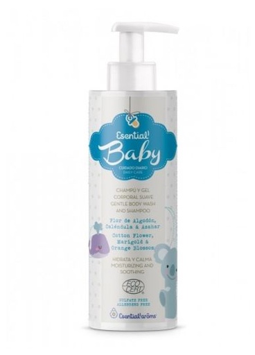 [8413568012750] Champu Y Gel Corporal Suave Bebe 300Ml (Esential Aroms)
