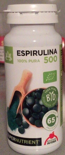 [8413568021028] Espirulina 500 Mg. 180 Comp. (Intersa)