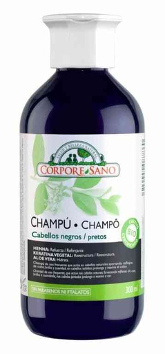 [8414002087853] Champu Cab. Negros *Palo Campeche* 300 Ml. (Corpore Sano)
