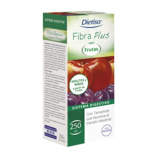 [8414200201358] Fibra Plus Con Frutas 250 Ml. (Dielisa)