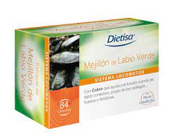 [8414200205622] Mejillon De Labio Verde 84 Cáps. (Dietisa)