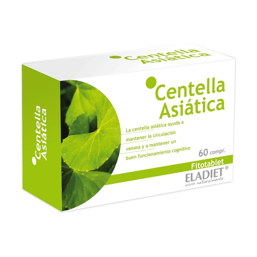 [8420101040774] Centella Asiatica 60 Comp. (Eladiet)