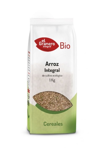 [8422584018011] Arroz Integral Redondo Bio 1Kg. (El Granero)