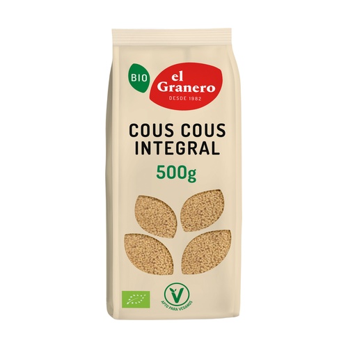 [8422584018363] Cous Cous Trigo Integ. Bio 500 Grs. (El Granero)