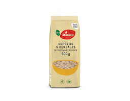 [8422584018387] Copos 5 Cereales Bio 500 Grs. (El Granero)