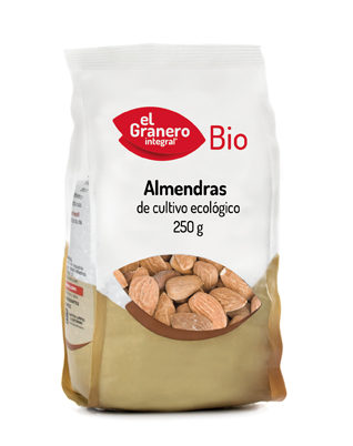 [8422584018929] Almendras Naturales Bio 250 Grs. (El Granero)