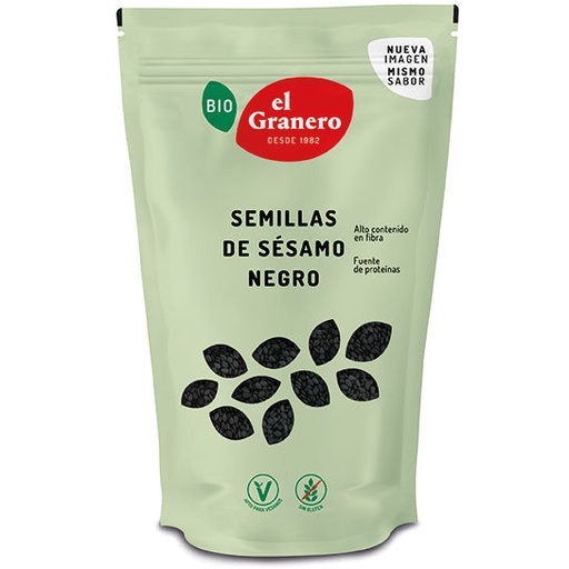 [8422584091588] Sesamo Negro Bio 200 Gr (El Granero)