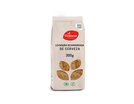 [8422584024135] Levadura De Cerveza Desamargada No Bio 300 Grs. (El Granero)