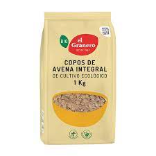 [8422584030396] Copos De Avena Integ. Bio 1 Kg. (El Granero)