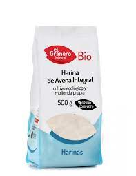 [8422584048131] Harina De Avena Integ. 500 Grs. (El Granero)