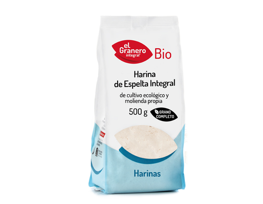 [8422584048155] Harina De Espelta Integral Bio 500 Grs. (El Granero)