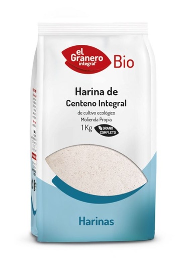 [8422584048292] Harina De Centeno Integ. Bio 1 Kg. (El Granero)