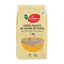 [8422584048414] Copos De Avena Suaves Bio Int. 1Kg. (El Granero)