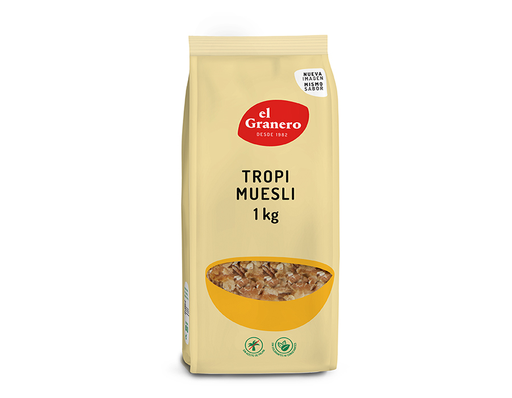 [8422584016048] Tropi Muesli Extra Bio 1 Kg. (El Granero)