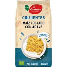 [8422584091526] Corn Flakes C/Agave Bio 300 Grs. (El Granero)