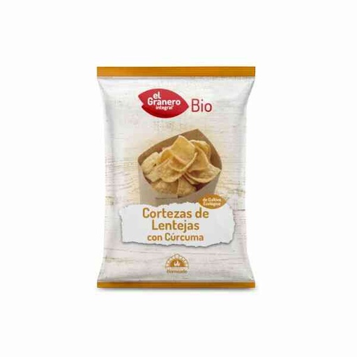 [8422584058239] Cortezas Lentejas Con Curcuma 65 Gr (El Granero)