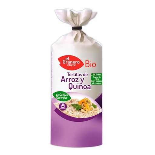 [8422584068481] Tortitas De Arroz Y Quinoa C/Tamari Bio 120 Grs. (El Granero)