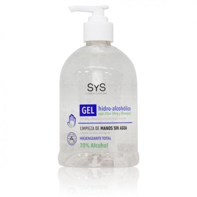[8422828504218] Gel Hidroalcoholico C/ Aloe Vera 500 Ml. ( Lab. S Y S )