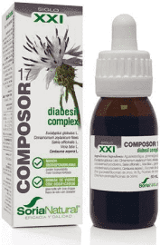 [8422947152178] Composor 17 Formula XXI Diabesil "Centaurea" Complex (Soria Natural)