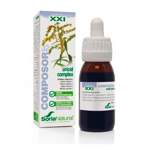 [8422947152321] Composor 32 Uricid Complex Siglo Xxi 50 Ml. (Soria)