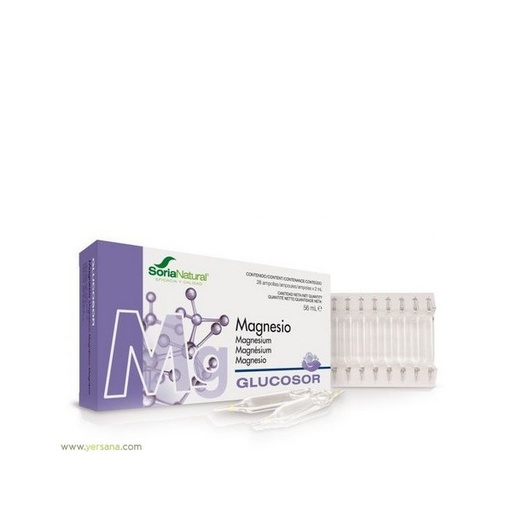 [8422947170264] Glucosor Magnesio 28 Viales (Soria)