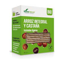 [8422947805036] Tostadas De Arroz Y Castaña Bio 95 Grs. (Soria)
