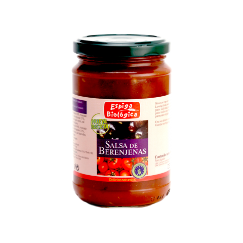 [8423245151221] Salsa De Berenjenas 300 Grs. (Espiga Biologica)