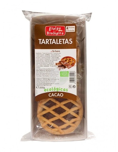 [8423245301107] Tartaleta Con Chocolate 200 Grs. (Espiga Biologica)