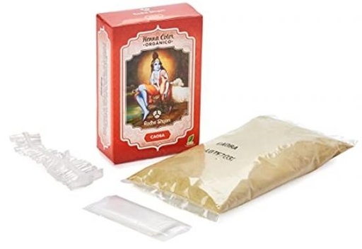 [8423645310495] Henna Polvo Caoba 100 Grs. (Radhe Shyam)