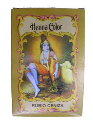 [8423645310945] Henna Polvo Rubio Ceniza 100 Grs. (Radhe Shyam)