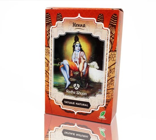 [8423645311508] Henna Tatuaje Natural Polvo  50 Grs. (Radhe Shyam)
