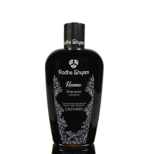 [8423645340263] Champu Colorante Henna Castaño 250 Ml. (Radhe Shyam)