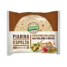 [8423903048375] Piadina Espelta 3 Unid. 225 Grs.(Biocop)