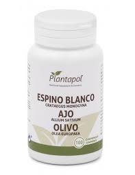 [8424409319143] Ajo Olivo Y Espino Blanco 100 Comp. (Plantapol)