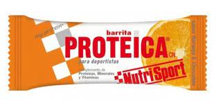 [8424644420253] Barrita Proteica Naranja Chocolate 45 Grs. (Nutrisport)