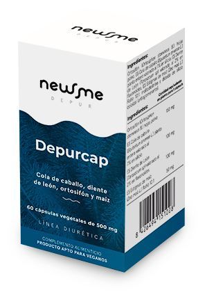 [8426494151028] Depurcap 60 Caps. *Cola Caballo,Dandelion, Ortosifon, Maiz* (Herbora)
