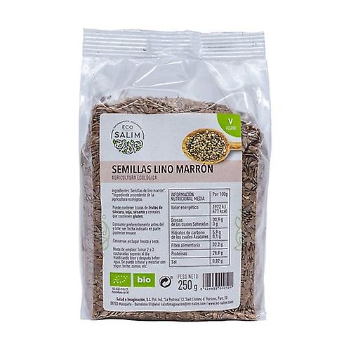 [8426633000521] Semillas De Lino Marron Bio 250 Grs. (Eco Salim)