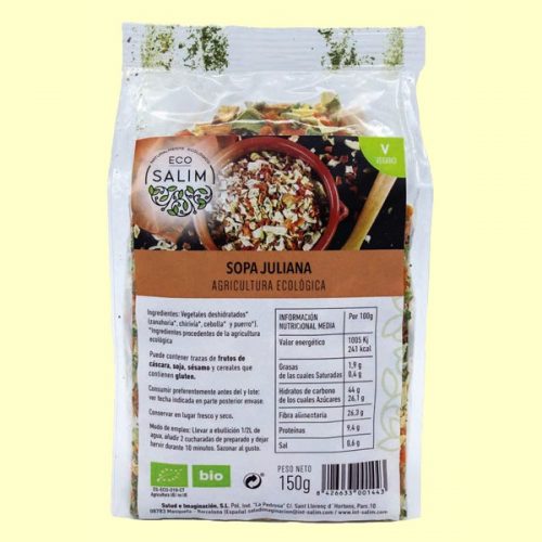 [8426633001443] Sopa Juliana Eco 150 Grs. (Eco Salim)