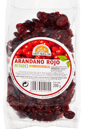 [8426633010155] Arandano Rojo Mitades 200 Grs. (Int-Salim)