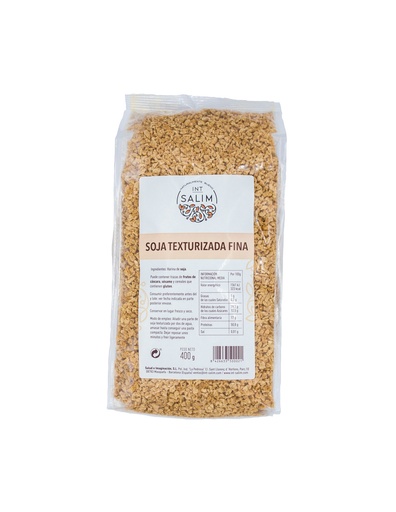 [8426633500021] Proteina De Soja Fina 400 Grs. (Int-Salim)