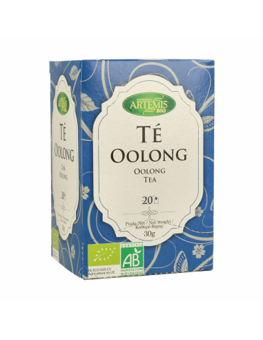 [8428201310629] Te Oolong 20 Bolsitas Bio (Artemis)