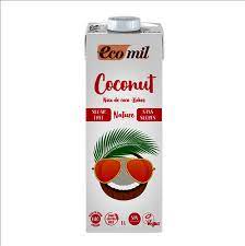 [8428532121437] Bebida Coco Natural S/Azucar Bio 1Lt (Ecomil)