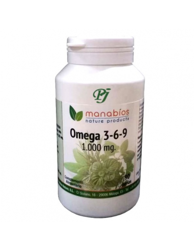 [8435014371273] Omega 3 6 9  Premium 1000 Mg. 90 Perlas (Manabios)