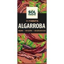 [8435037802082] Tableta Chocolate Algarroba Bio 70 Grs. (Sol Natural)