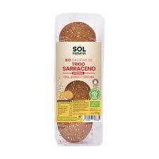 [8435037806639] Galletas T. Sarraceno Chia Quinoa Curcuma Bio 175 G. (Sol Natural)