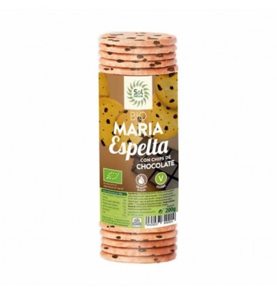 [8435037840909] Galletas Maria Espelta Chips Chocolate Bio 200 Grs. (Sol Natutral)
