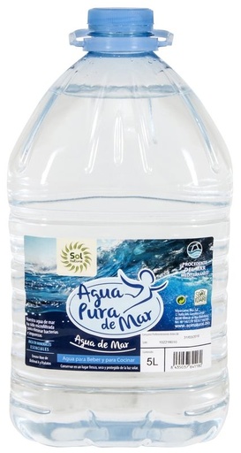 [8435037841180] Agua De Mar 5 L. (Sol Natural)