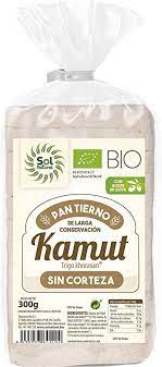 [8435037841494] Pan Tierno De Kamut Sin Corteza Bio 300 Grs. (Sol Natural)